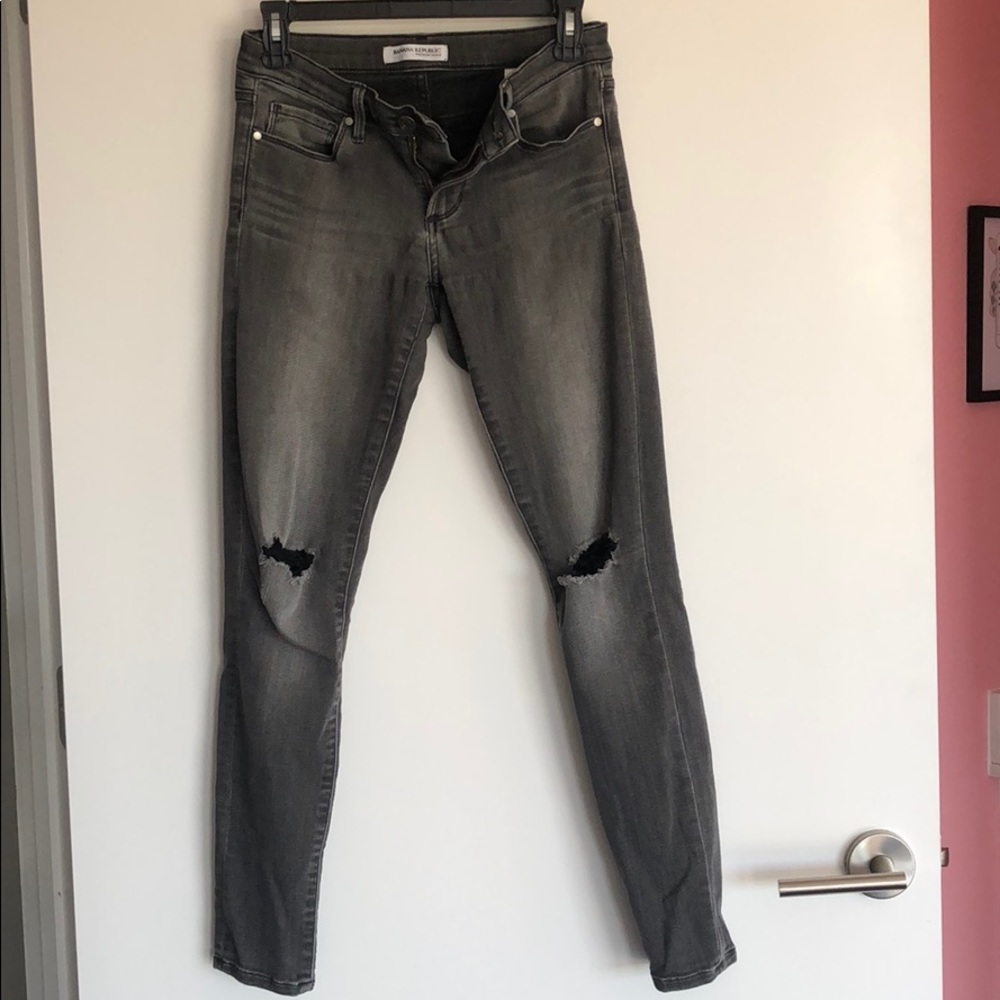 Gray Denim jeans